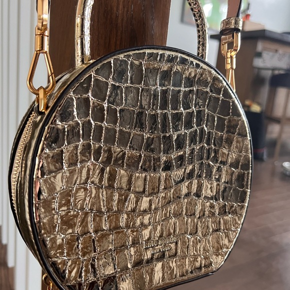 Kate Spade Andi Metallic Croc-Embossed Canteen Bag - Picture 8 of 10